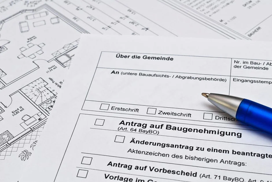 Antrag für Baugenehmigung